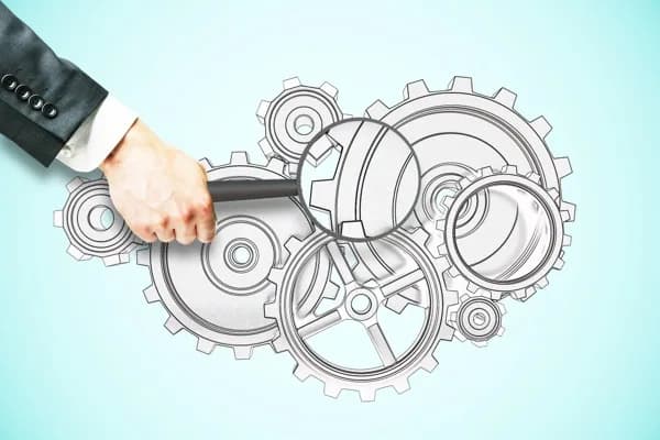 Industrial manufacturing floor representing an acquisition due diligence audit