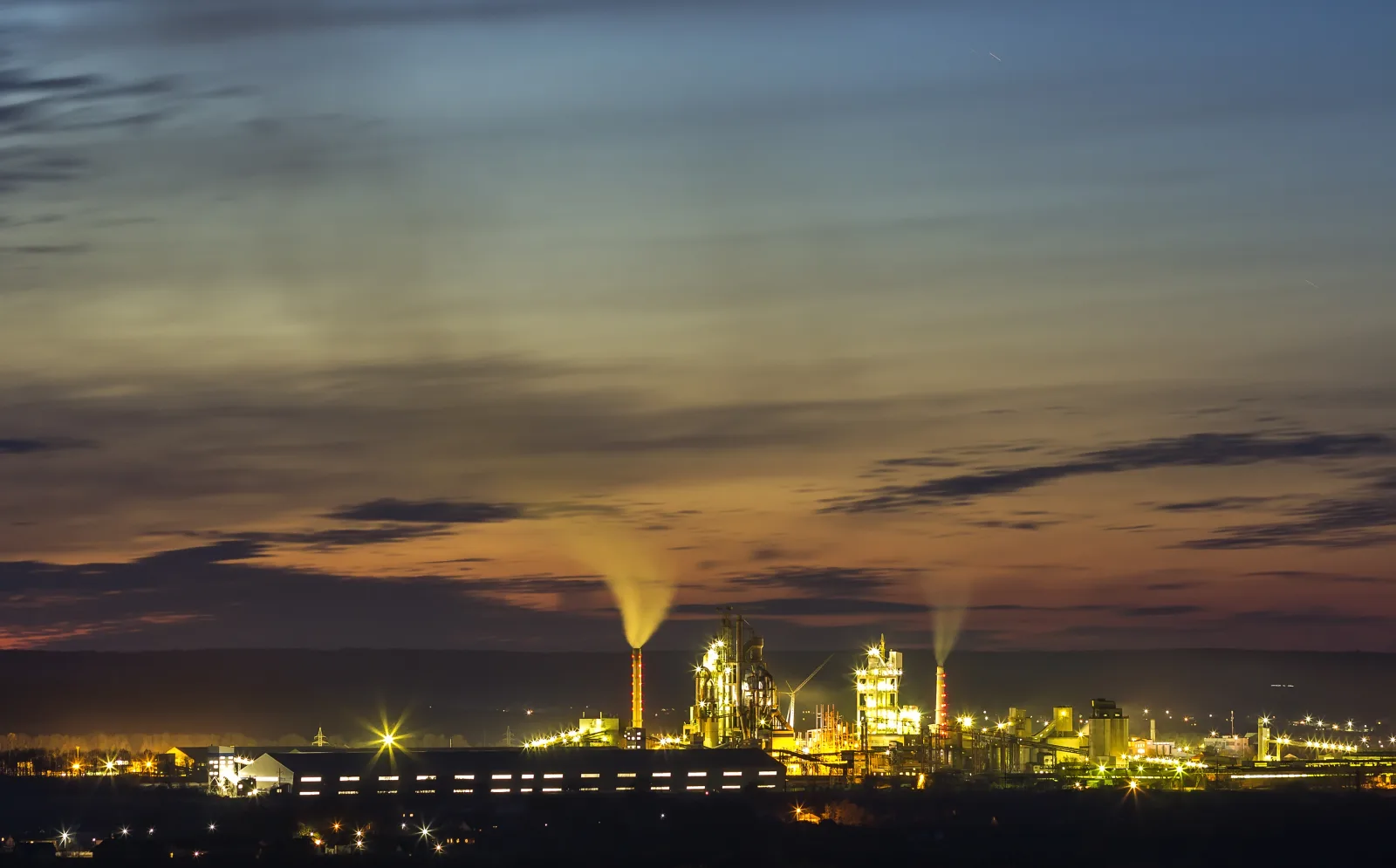 Cherry Point industrial refinery area near Ferndale, Washington