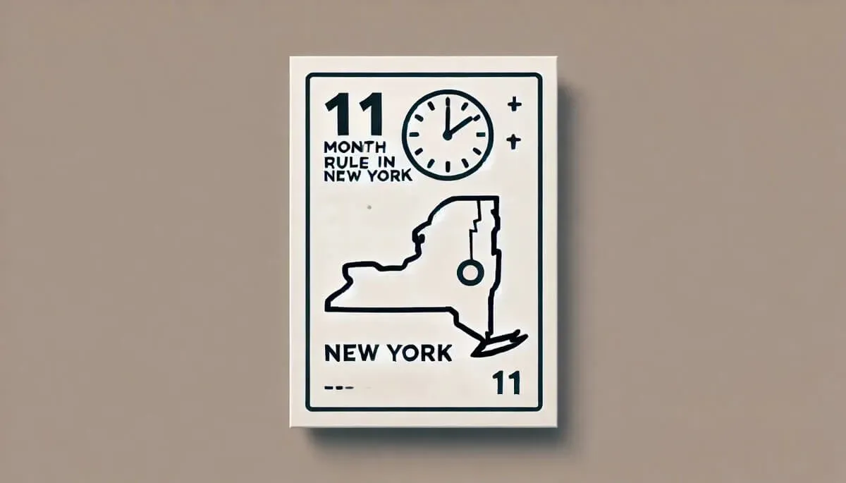 What is the 11-Month Rule in New York?