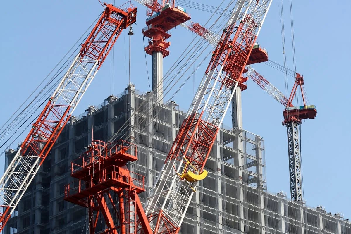 Construction site in Whatcom County, Washington — trade and building services