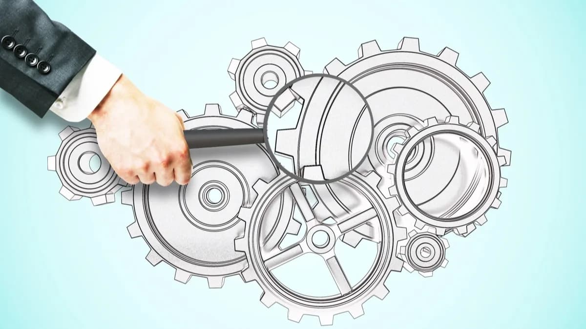 Industrial manufacturing floor representing an acquisition due diligence audit