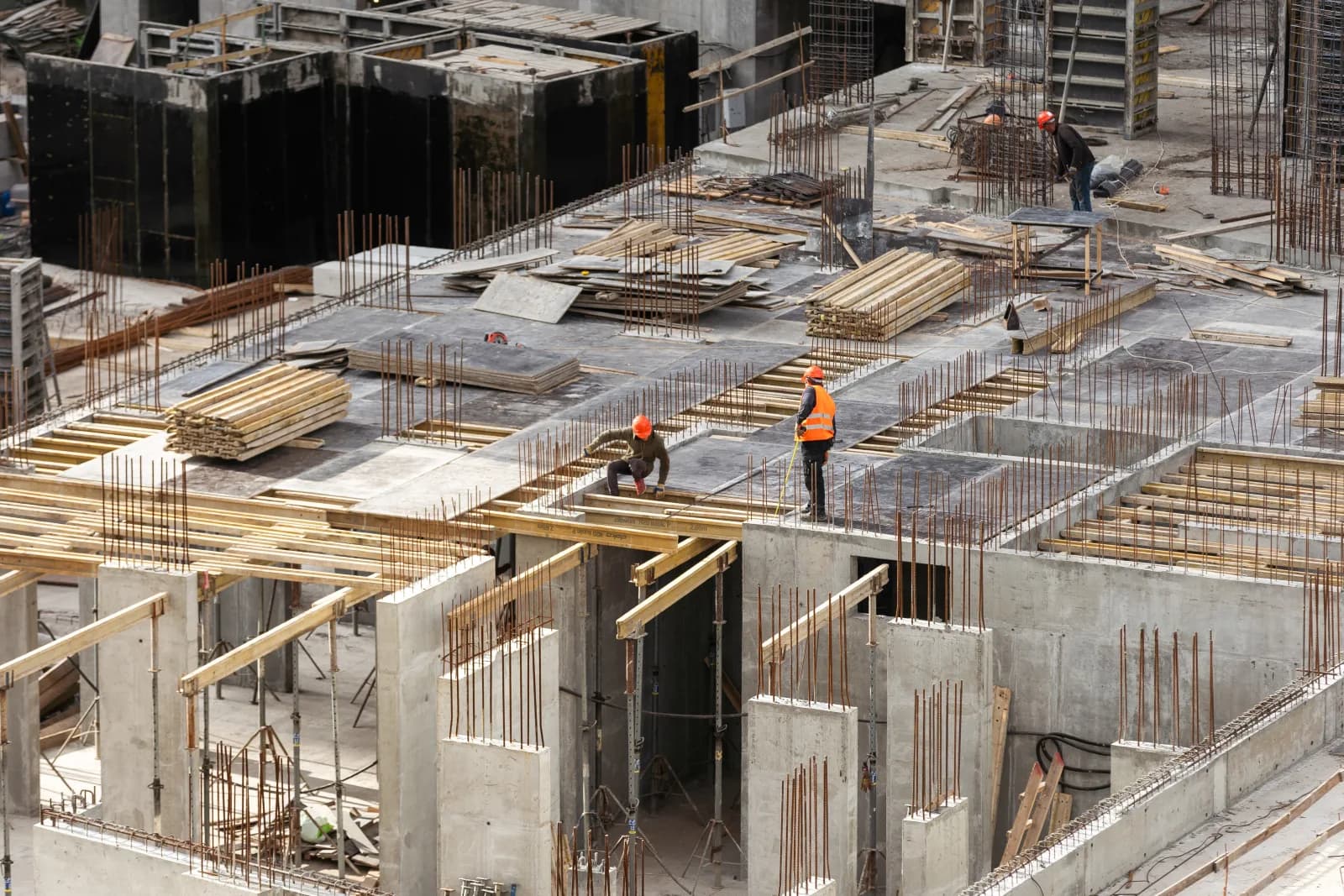 Construction site near Lynden, Washington, served by contractor and trades accountants